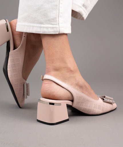 Pantofi eleganti piele naturala- VAIANA