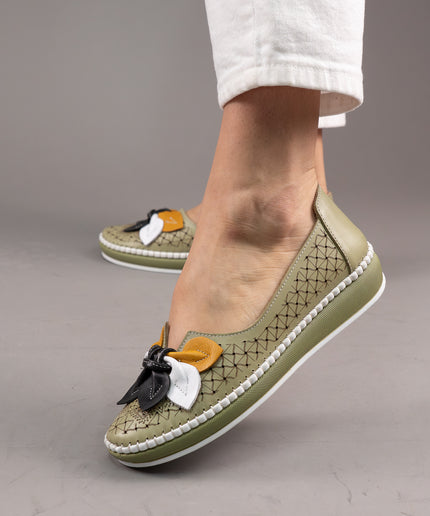 Balerini piele naturala-MAGDA 3