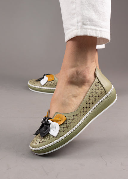 Balerini piele naturala-MAGDA 3