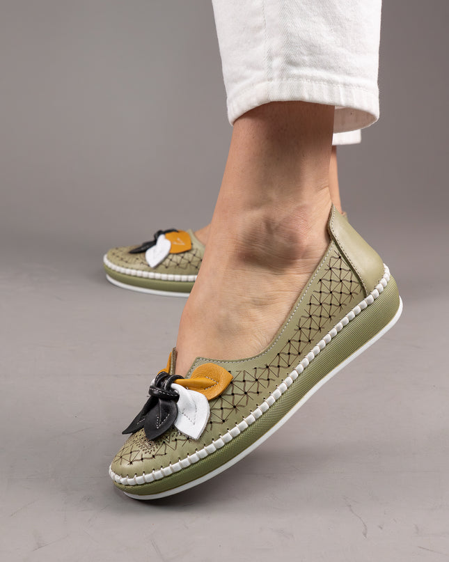 Balerini piele naturala-MAGDA 3