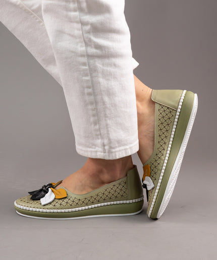 Balerini piele naturala-MAGDA 3