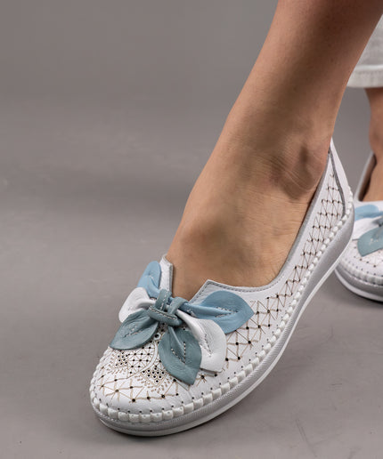 Balerini piele naturala-MAGDA 1