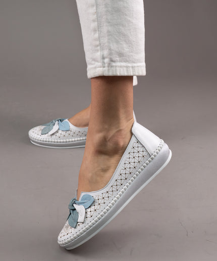 Balerini piele naturala-MAGDA 1