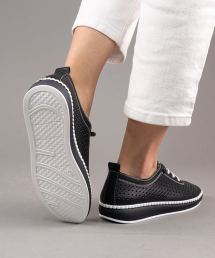 Pantofi casual piele naturala- LEILA 2