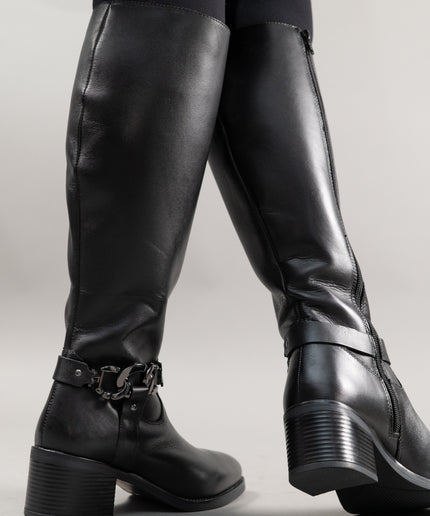 Cizme piele naturala- LORENN