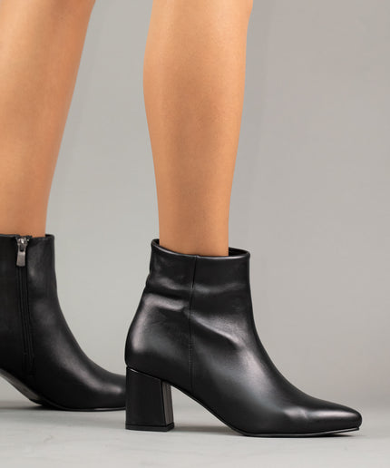 Botine piele naturala- DONA 1