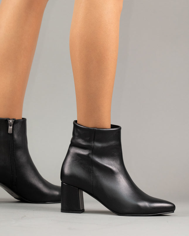 Botine piele naturala- DONA 1