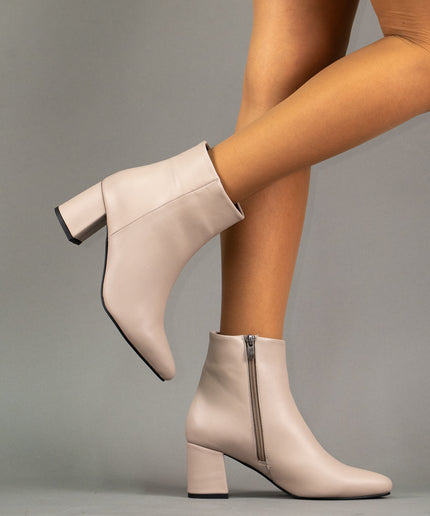 Botine piele naturala- DONA 2