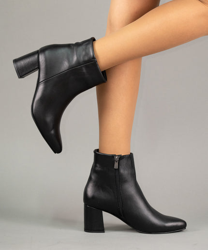 Botine piele naturala- DONA 1