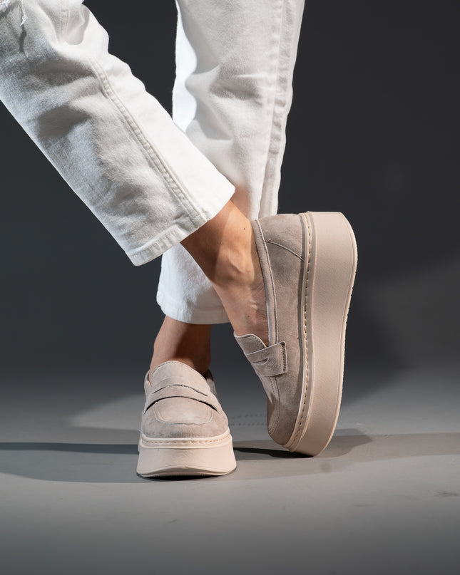 Pantofi casual piele naturala-AIDA 5