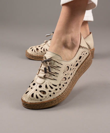 Pantofi casual piele naturala- LINA 1