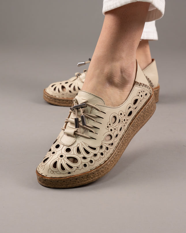 Pantofi casual piele naturala- LINA 1