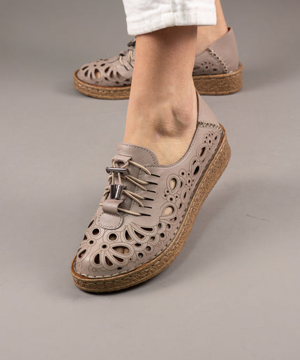 Pantofi casual piele naturala- LINA 2