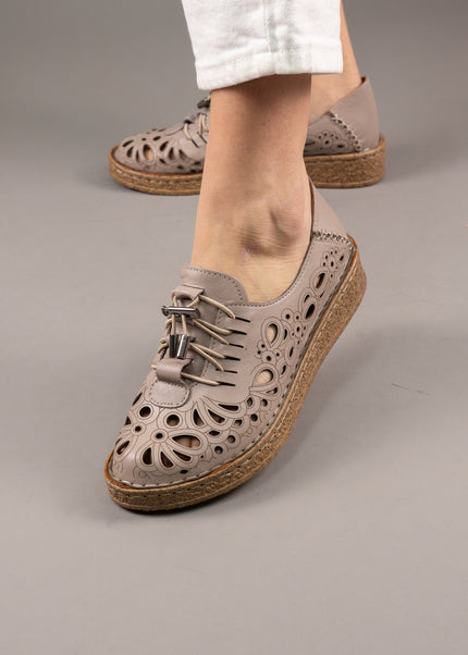 Pantofi casual piele naturala- LINA 2