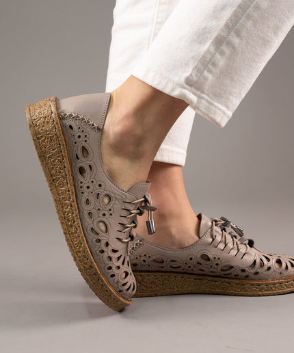 Pantofi casual piele naturala- LINA 2