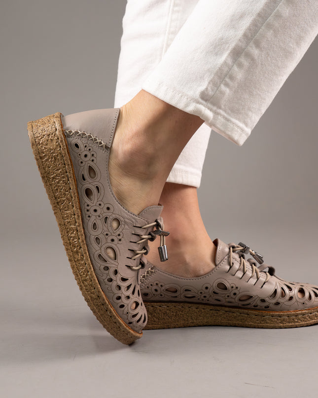 Pantofi casual piele naturala- LINA 2