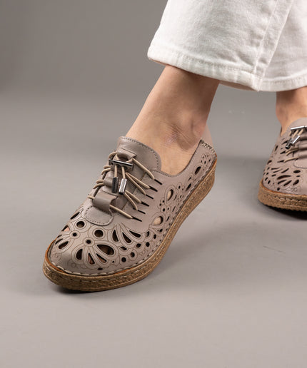 Pantofi casual piele naturala- LINA 2