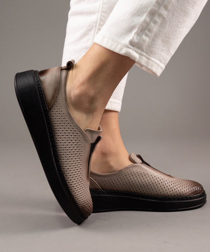Pantofi casual piele naturala-LEONA 1