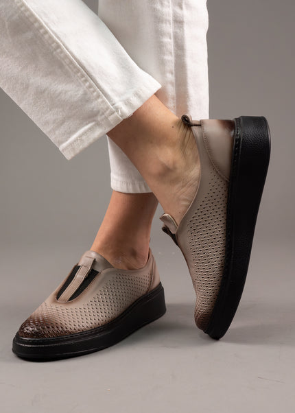 Pantofi casual piele naturala-LEONA 1