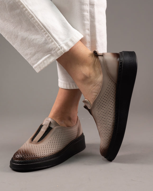 Pantofi casual piele naturala-LEONA 1