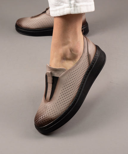 Pantofi casual piele naturala-LEONA 1
