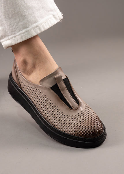 Pantofi casual piele naturala-LEONA 1