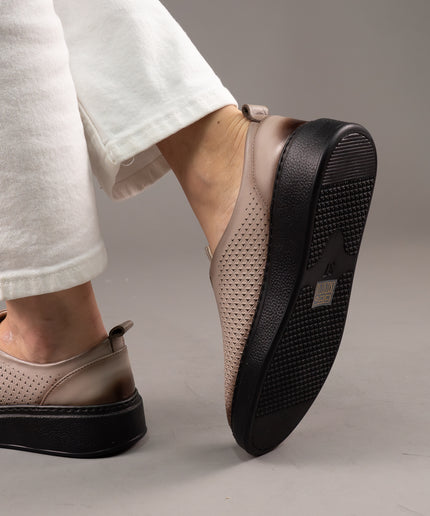 Pantofi casual piele naturala-LEONA 1