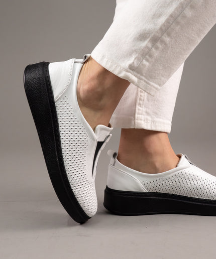 Pantofi casual piele naturala-LEONA 3