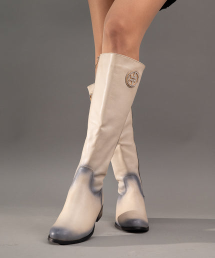 Cizme piele naturala- ZIZI