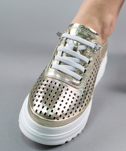 Pantofi sport piele naturala- ANEMONA