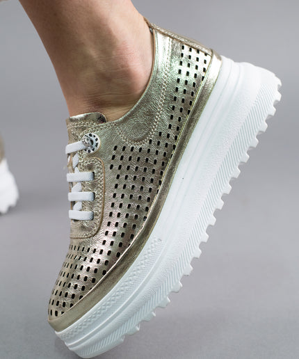 Pantofi sport piele naturala- ANEMONA