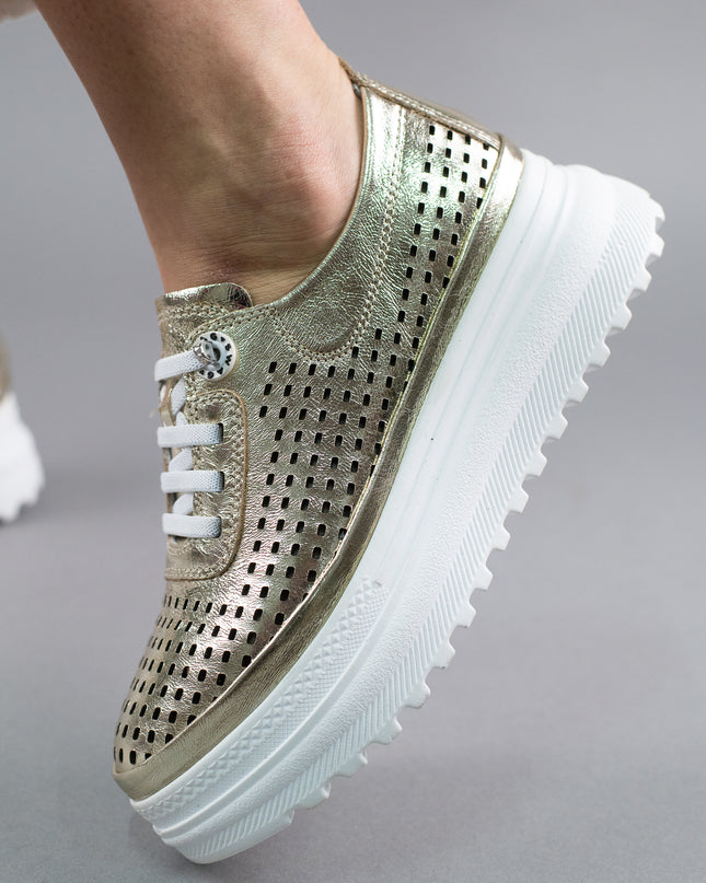 Pantofi sport piele naturala- ANEMONA