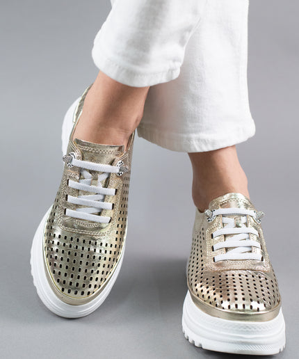 Pantofi sport piele naturala- ANEMONA