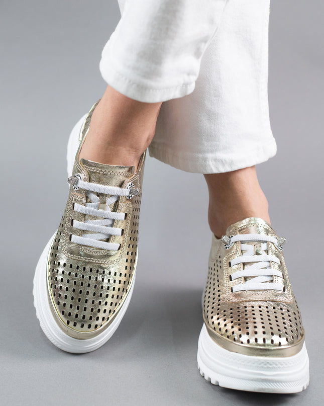 Pantofi sport piele naturala- ANEMONA