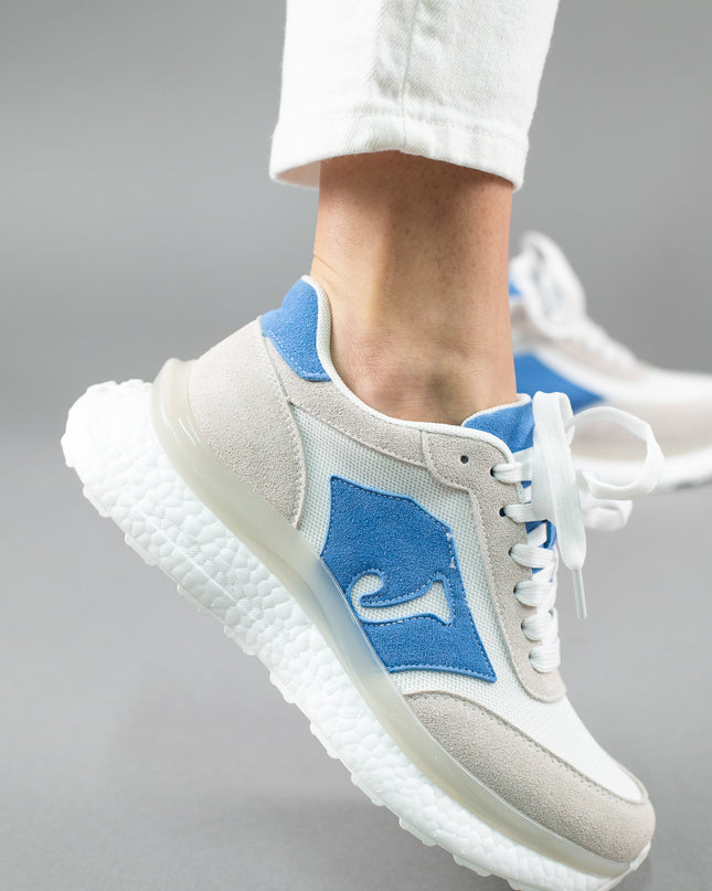 Pantofi sport piele naturala cu textil - RITA 1