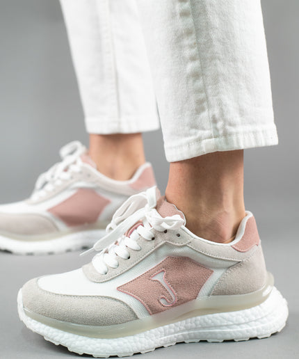 Pantofi sport piele naturala cu textil - RITA 2