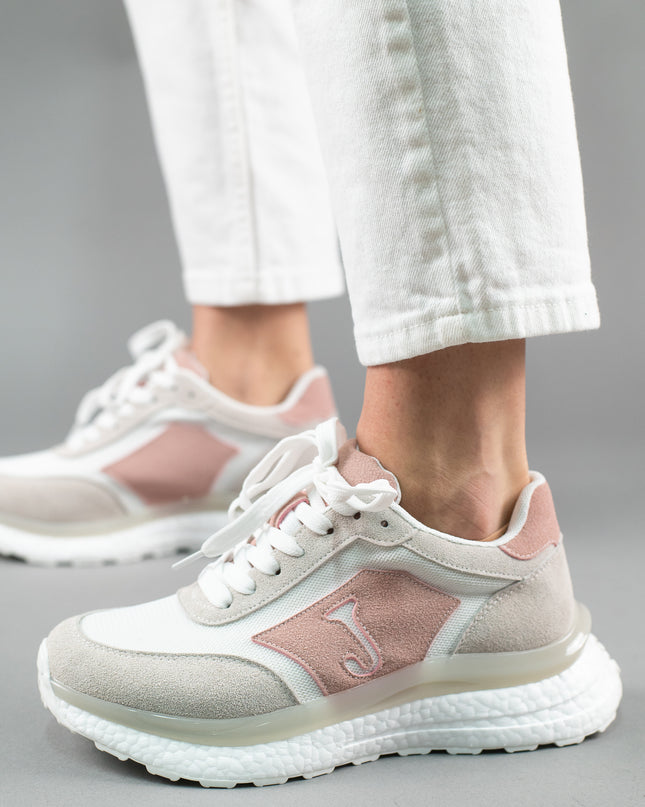 Pantofi sport piele naturala cu textil - RITA 2