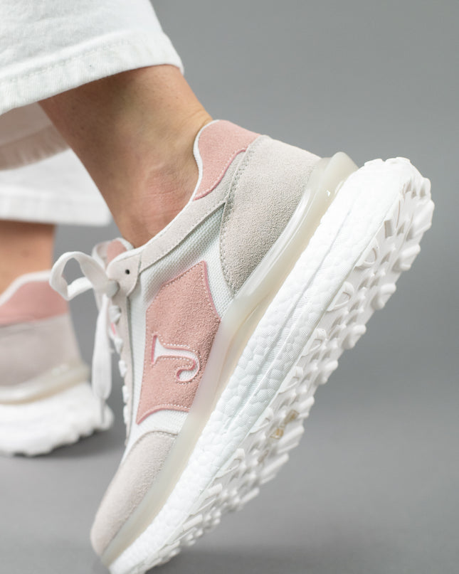 Pantofi sport piele naturala cu textil - RITA 2
