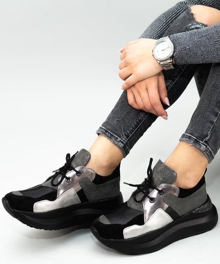 Pantofi sport piele naturala- ILY