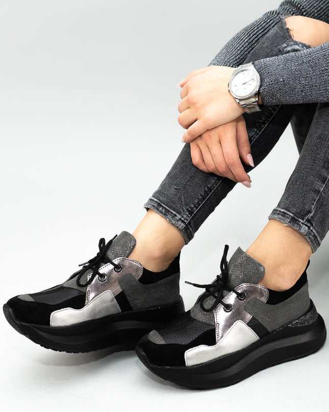 Pantofi sport piele naturala- ILY