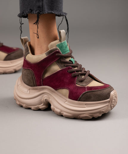 Ghete piele naturala- CARLA 1