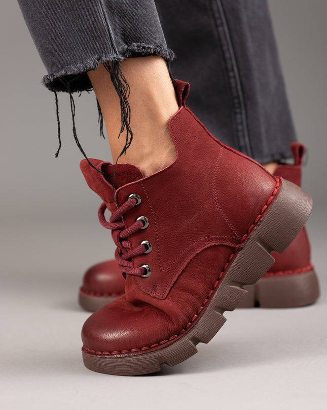 Ghete dama piele naturala- RUBY 1