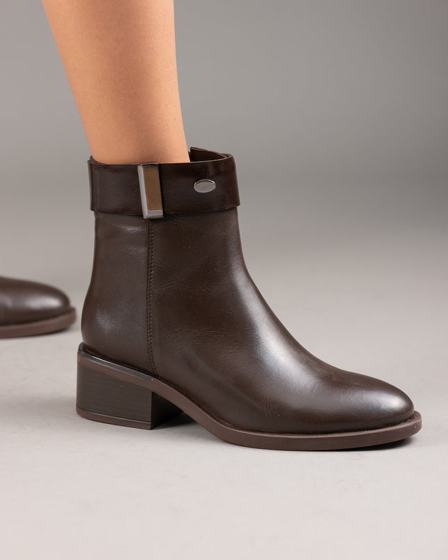 Botine dama piele naturala- FLAVIA 1