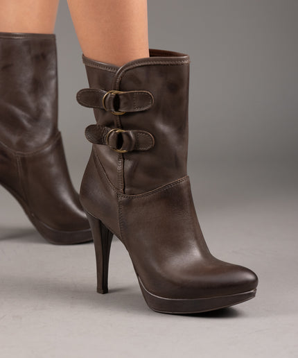 Botine dama piele naturala- AMAYA 2