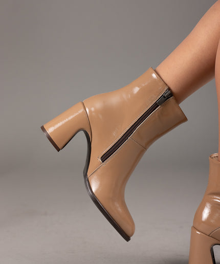 Botine dama piele naturala- AVA 2