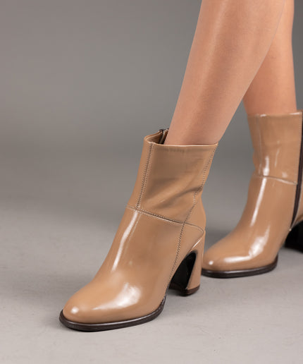 Botine dama piele naturala- AVA 2