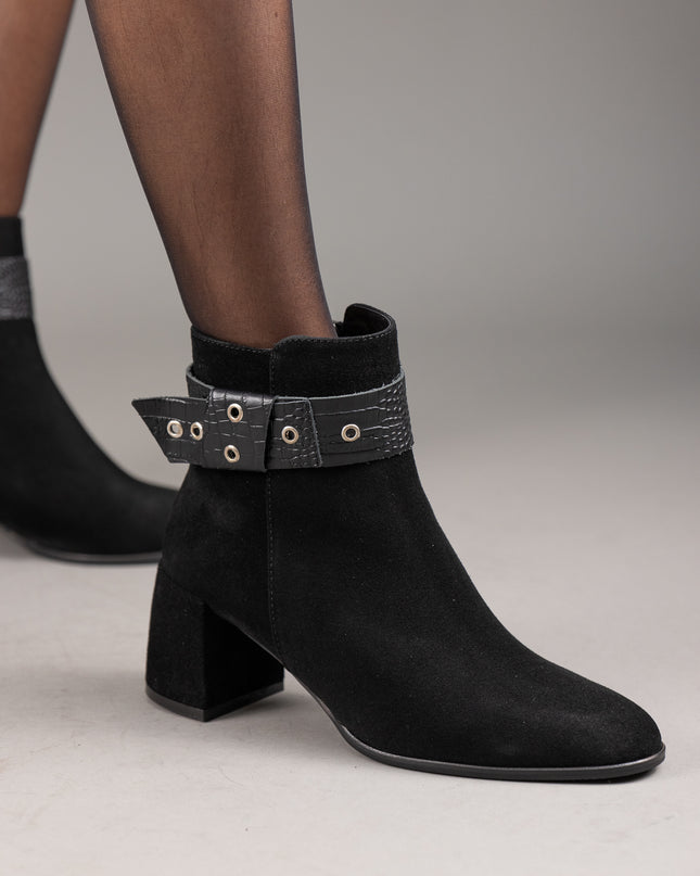 Botine dama piele naturala- CERA 1