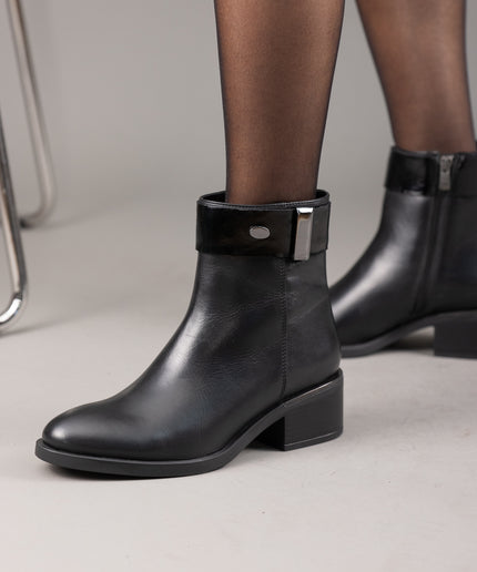 Botine dama piele naturala- FLAVIA 3