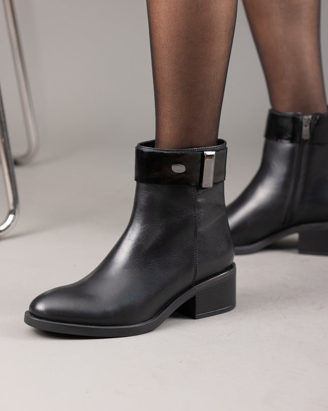Botine dama piele naturala- FLAVIA 3