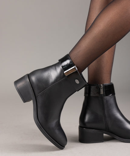 Botine dama piele naturala- FLAVIA 3